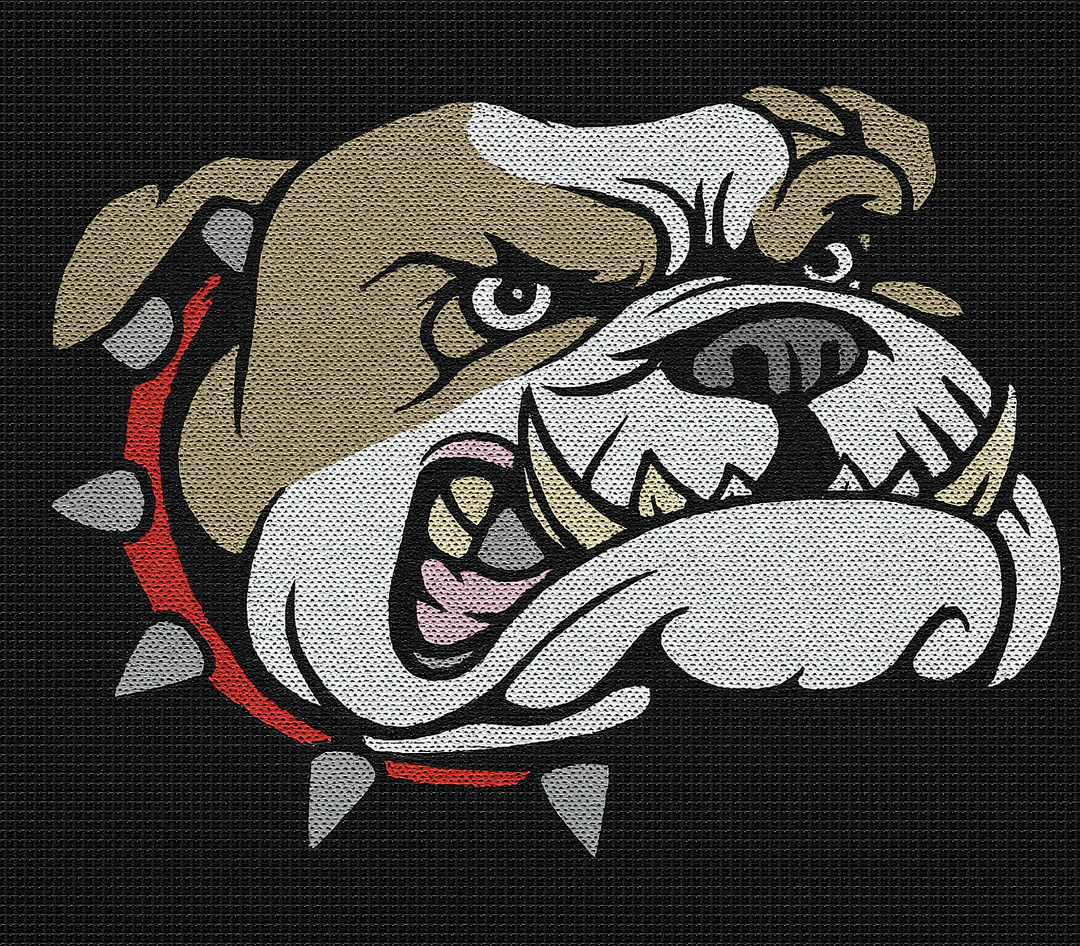 Modular custom Bulldog logo 